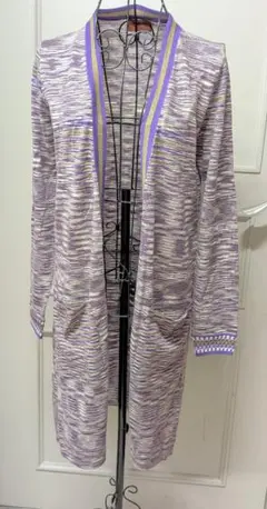 ミッソーニ MISSONI ウールロングカーディガン