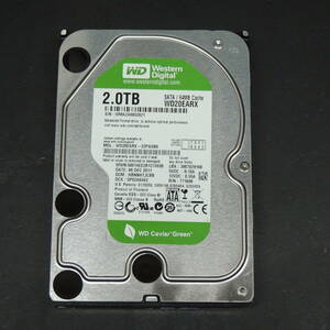 【検品済み】WD 2TB HDD WD20EARX (使用6145時間) 管理:セ-59