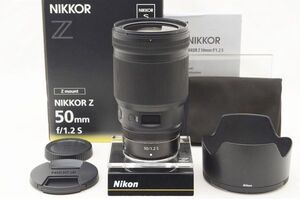 ☆良品☆ Nikon ニコン NIKKOR Z 50mm F1.2 S 元箱 付属品 ♯25011103