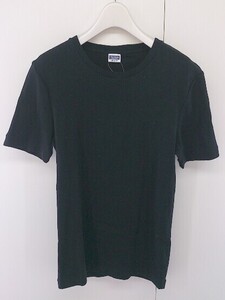 ◇ Healthknit ヘルスニット 半袖 Tシャツ カットソー サイズS ブラック レディース