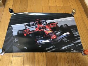 ●新品ポスター● ミハエル・シューマッハ　フェラーリ 248F1●F1GP●2006年　ferrari