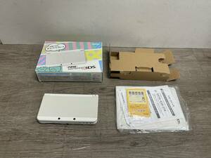 ☆ New3DS ☆ Newニンテンドー3DS ホワイト　動作品 本体 タッチペン 箱 説明書 付属 Nintendo 任天堂 6507