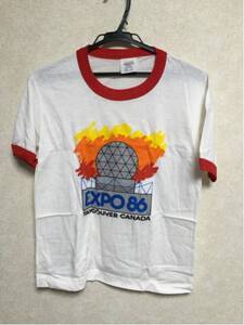 EXPO86Tシャツ　検)アメカジ　ビンテージ バンクーバー