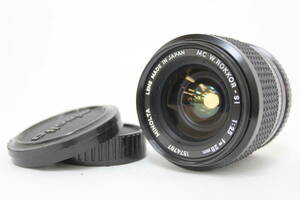 【返品保証】 ミノルタ Minolta MC W.Rokkor-SI 28mm F2.5 前後キャップ付き レンズ v7533