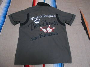 １９５０S BEN DAVIS SANFRANCISCO BOWLING SHIRTS ベンデイビス ボウリングシャツ サンフランシスコ ロカビリー エルビス プレスリー