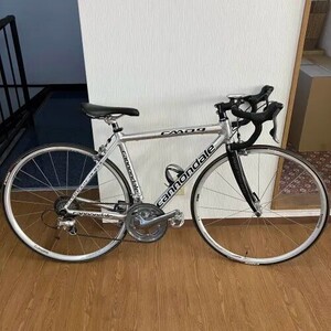 4246 【タイヤ空気なし】cannondale キャノンデール アルミロードバイク CAAD9 SHIMANO 105