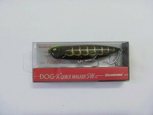 メガバス DOG-X QUICK WALKER SW #14 SECRET SHRIMP (ドッグ X クイックウォーカー SW)