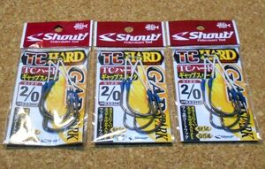 Shout シャウト　TCハードギャップスパーク 2/0 TC HARD GAP SPARK 2/0 333HG セット 未使用