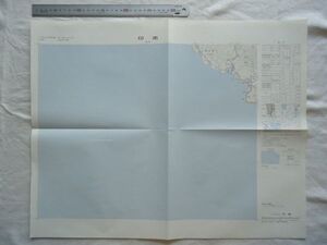 【古地図 昭和40年代】『印南』五万分一地形図NI-53-16-14(田辺14号) 昭和43年発行 国土地理院【和歌山 鉄道 紀勢本線】