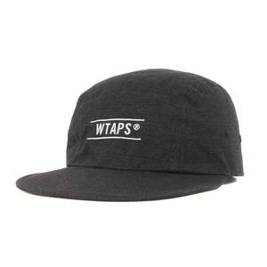 WTAPS ダブルタップス キャップ / 23SS リップストップ ジェットキャップ (T-5 04 / CAP / COTTON. RIPSTOP. CREVASSE) / ブラック