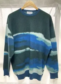 【新品】Graphpaper JACQUARD CREW NECK KNIT