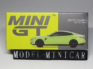 ▲超希少！限定品！MINIGT 1/64 BMW M4 Competition (G82) San Paulo Yellow MGT00468-CH LHD TSM 新品