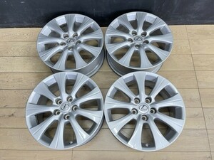 手渡し歓迎 LEXUS レクサス ホイール 4個セット 17インチ 7 1/2J 45AHC INS 5穴 カー用品 /59528