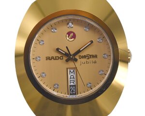 [レアモデル] 稼働品【RADO】ラドー DIASTAR ダイヤスター 648.0413.3 1000本限定 Jubile ジュビリー メンズ AT 自動巻 中古品