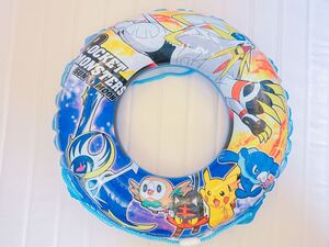 ⑧ポケモン 浮き輪60cm 空気ビニール 空ビ うきわ ピカチュウ ポケットモンスター inflatable Pokemon PoolToys SwimRing Pikachu