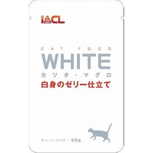 イトウ＆カンパニー ホワイト カツオ・マグロ 白身のゼリー仕立て 60g 猫用 キャットフード