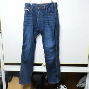 【美品】John Doe ジョン・ドゥー ライディング デニムパンツ W32/L32 メンズ ボトムス モトリモーダ ジーンズ バイク 二輪 ツーリング