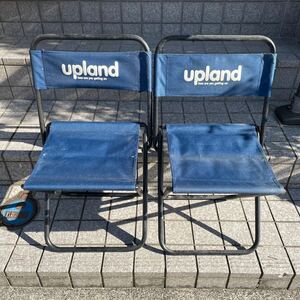 【1円スタート】upland アウトドアチェア 2脚 中古品 11-22