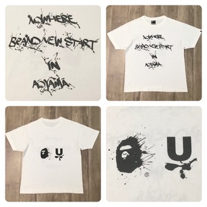 ★激レア★ UNDERCOVER × BAPE NW青山移転記念 Tシャツ Lサイズ a bathing ape アンダーカバー NIGO 裏原宿 エイプ ベイプ NOWHERE ti3