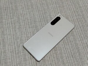 SIMフリー SONY Xperia 5 Ⅳ XQ-CQ44 エクリュホワイト 動作確認済み SIMロック解除済み 美品 SOG09 SO-54C A204SO ソニー エクスペリア 4