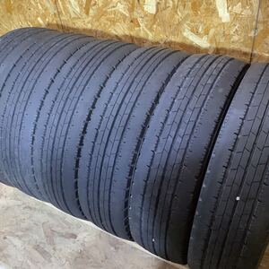 DUNLOP ENASAVE SPLT 50 ダンロップ 205/70R17.5 115/113L LT トラック 2019年製 6本セット 7分山 中型 小型トラック