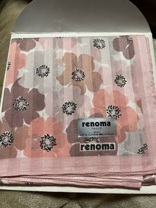 レノマ　ハンカチ　未使用　renoma