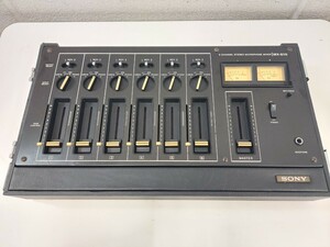 ★動作確認済 SONY/ソニー 6チャンネル ステレオ マイクロフォン ミキサー MX-610 オーディオ/音響機器 Made in JAPAN/日本製 ミキシング★