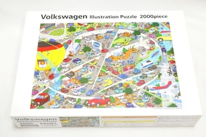 ■希少即決！まつやまたかし Volkswagen フォルクスワーゲン 2000ピース 102x73cm ジグソーパズル