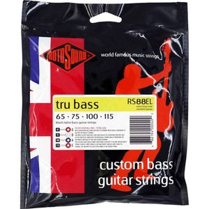 ロトサウンド ベース弦 1セット RS88EL TRU BASS 88 NYLON TAPEWOUND EXTRA LONG 65-115 エレキベース弦 ROTOSOUND