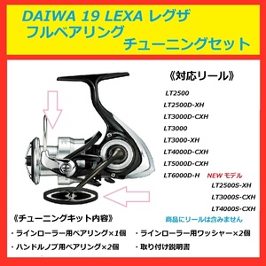 △ 送料込 DAIWA ダイワ リール 19 LEXA レグザ 専用 フルベアリング セット