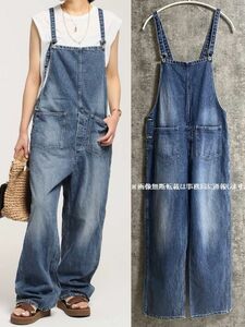 AP STUDIO JOHNBULL ジョンブル☆Y1008 11oz デニム オーバーオール/サロペット サイズ26 定価27500円 アパルトモン ドゥーズィエムクラス