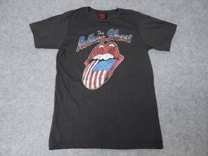 ローリングストーンズ　Ｔシャツ　Ｓ　１９７８年　ＵＳツアー　復刻　レプリカ　ＢＲＡＶＡＤＯ　ブラヴァド　ユーズド・ヴィンテージ加工