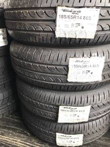 4本セット！！ ヨコハマ 185/65R14 AE01F ブルーアース 2020年 倉庫保管品 yh