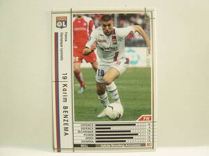 WCCF 2006-2007 白 カリム・ベンゼマ　Karim Benzema 1987 France　Olympique Lyonnais France Ligue1 06-07 #189 Panini