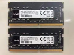 Lexar DDR4 メモリ PC4-2666V 8GBx2 16GB