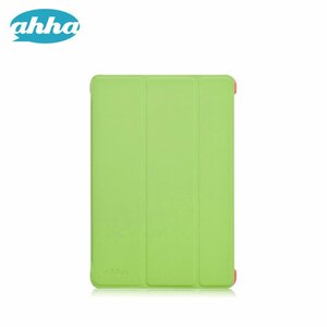 即決・送料込)【ハードジャケット+フラップカバー】ahha iPad mini 3/2/1 用 TORRE GREEN/ORANGE スタンド機能付き