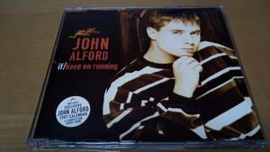 【PWL】CD 中古◇ John Alford ジョン・アルフォード / Keep on Running / If 【Produced ByStock/Aitken】輸入盤◇【４曲収録】シングル盤