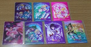 美少女戦士セーラームーンS DVD 初回限定盤封入 カード 3Dカード フルコンプ 7枚セット 未開封