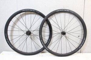 ○SHIMANO シマノ WH-R9270-C36-TL DURA-ACE シマノフリー 12s対応 クリンチャー チューブレス カーボンホイールセット 美品