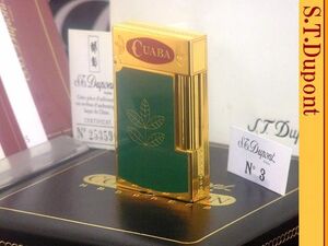 【 激レア　ｗネーム 未使用品 】S.T.Dupont ライン2 ガスライター 限定ハバネラ グアバ◆煙草! エス・テー・デュポン 限定 喫煙具グッズ