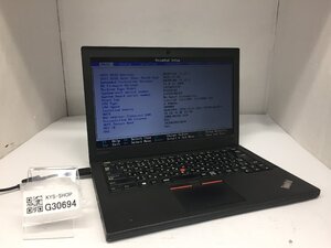 ジャンク/ LENOVO 20F5A0DJJP ThinkPad X260 Intel Core i5-6300U メモリ4.1GB ストレージ無し 【G30694】