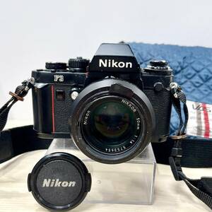 蘇さ(SY1151)　1円スタート！　Nikon　ニコン　F3　+レンズ　50ｍｍ　1：1.4　シャッター確認済み　中古品　60サイズ