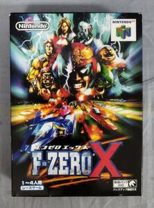 『F-ZERO X エフゼロエックス NINTENDO64 任天堂』/※動作未確認/本体・箱・説明書揃/Y12573/fs*24_8/83-02-1A