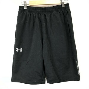 アンダーアーマー/UNDER ARMOUR★スウェット/ハーフパンツ【メンズSM/股下28cm/黒/black】half Pants/Trouser◆BH681