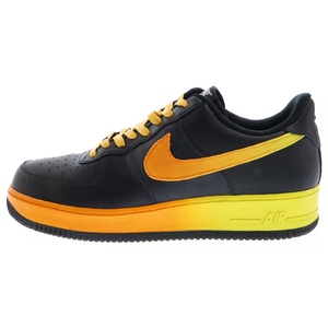 ナイキ AIR FORCE 1 LOW Black Yellow Orange エアフォース 1 ローカットスニーカーシューズ ブラック US12/30cm CJ0524-001