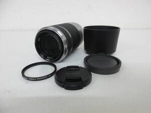 中古 レンズ SONY ソニー SEL55210 E 4.5-6.3/55-210 OSS ※動作未確認 ／F