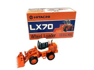 ■HITACHI/日立/ヒタチ Wheel Loader/ホイールローダー LX70 1/40 No.619 ミニカー 車 (48062TT3)