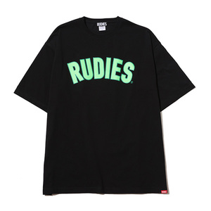 RUDIES ルーディーズ■送料込■PHAT ロゴ ビッグシルエット Tシャツ■黒■スケートボード ストリート ロリクレ マモミ 10feet リバーサル