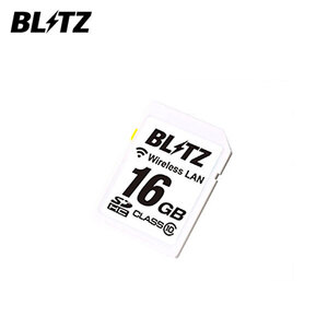 BLITZ ブリッツ Touch-LASER レーザー＆レーダー探知機用オプション 無線LAN内蔵SDカード BWSD16-TL314R