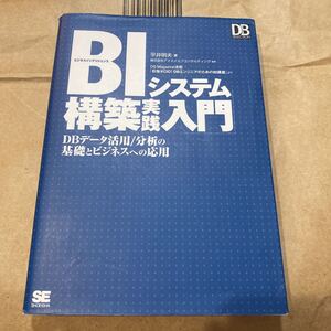 ＢＩシステム構築実践入門　ＤＢデータ活用／分析の基礎とビジネスへの応用 （ＤＢ　ｍａｇａｚｉｎｅ　ｓｅｌｅｃｔｉｏｎ）